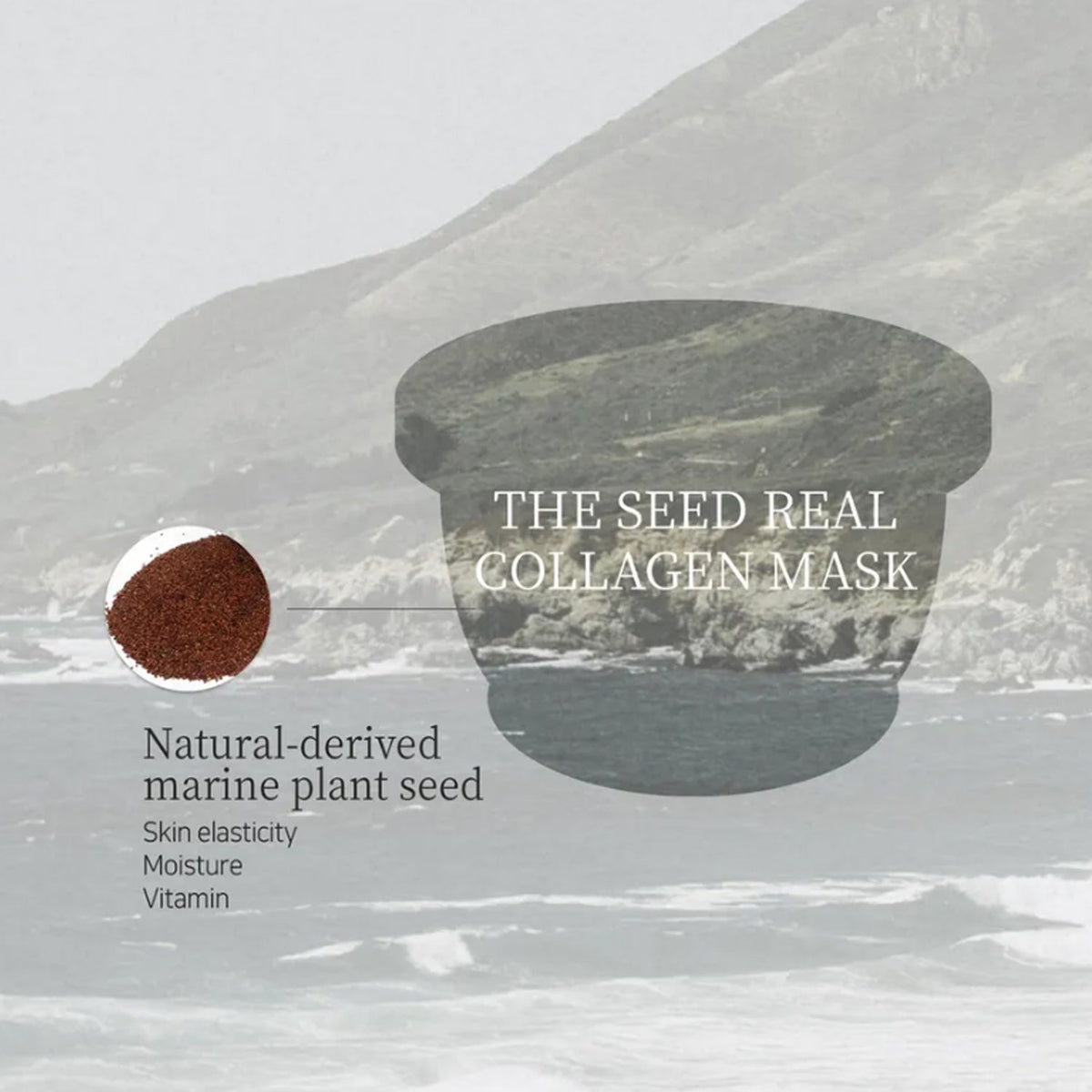 PESTLO The Seed Real Collagen Mask 15g