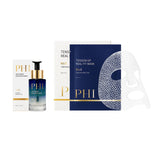 PHI BEAUTY Triple Reboot Skin Booster Serum (30ml) + Tension-Up Real Fit Mask 1 Box (4 ea)