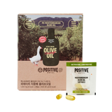 POSITIVE HOTEL Acidity 0.1 Premium Olive Oil Capsules - Mediterranean Olive Oil Coupage (1 Box / 30 Sachets)