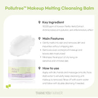 THANK YOU FARMER Pollufree™ Makeup Melting Cleansing Balm 90ml