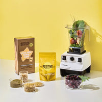 Positive Hotel Mediterranean Easy Bag Chickpea Grain Protein Shake – 45g × 9 Sachets (1 Box)