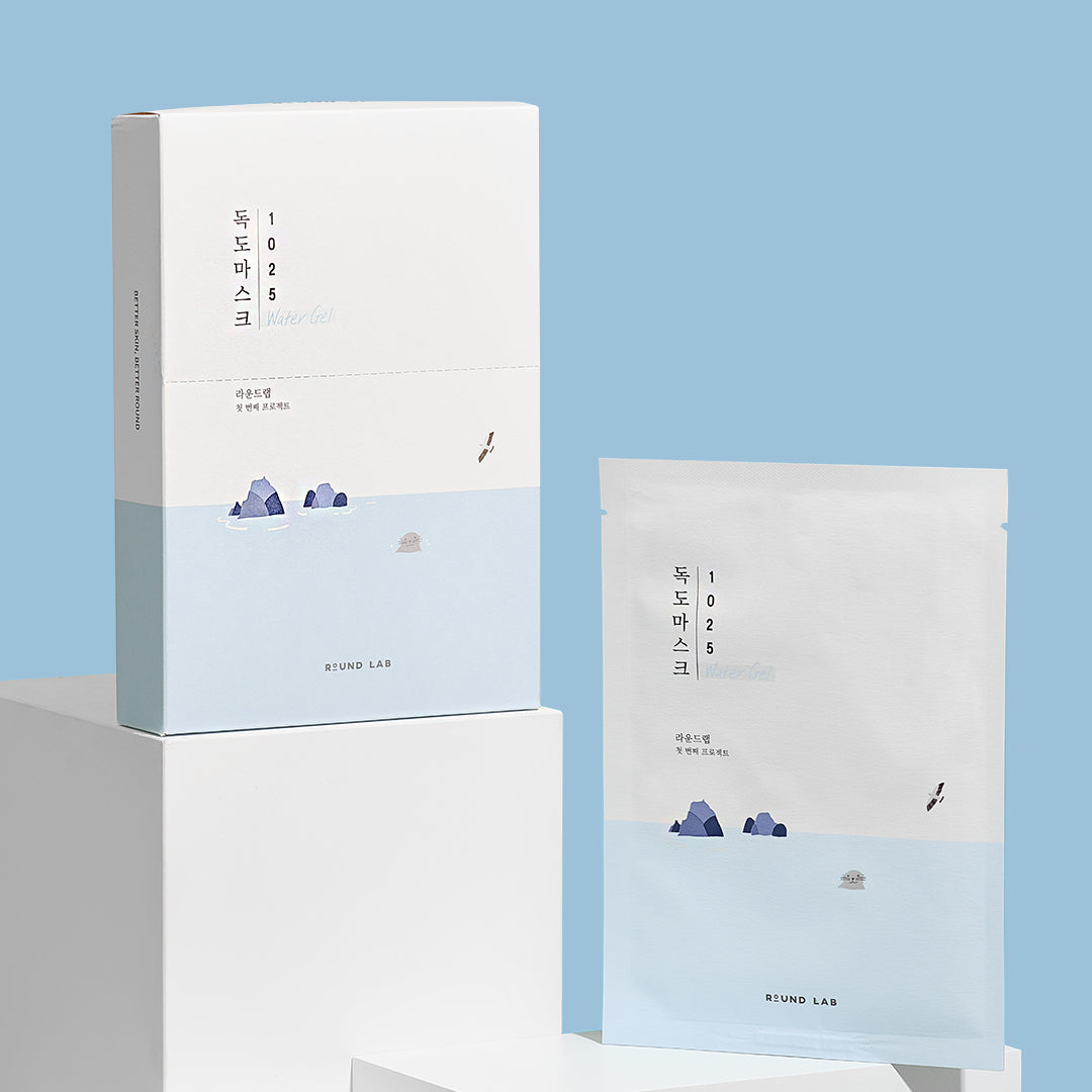 ROUND LAB Dokdo Hydrating Water Gel Mask 10ea