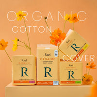 Rael Organic Cotton Cover Panty Liners 6 Packs (Regular)
