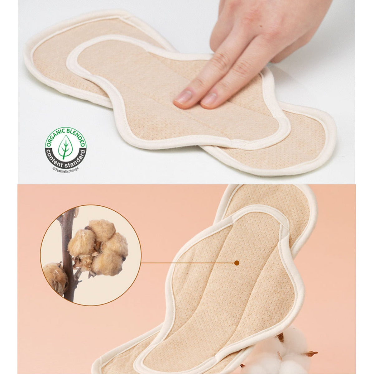 Rael Reusable Organic Cloth Menstrual Pad – Medium Size