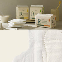 Rael Unbleached Cotton Cover Sanitary Pads Overnight – 5 Packs
