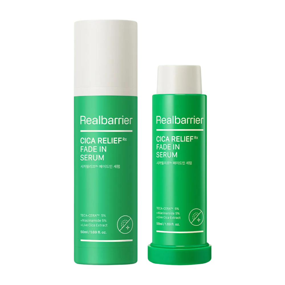 Real Barrier Cica Relief Rx Fade-In Serum 50ml (Main Product + Refill)