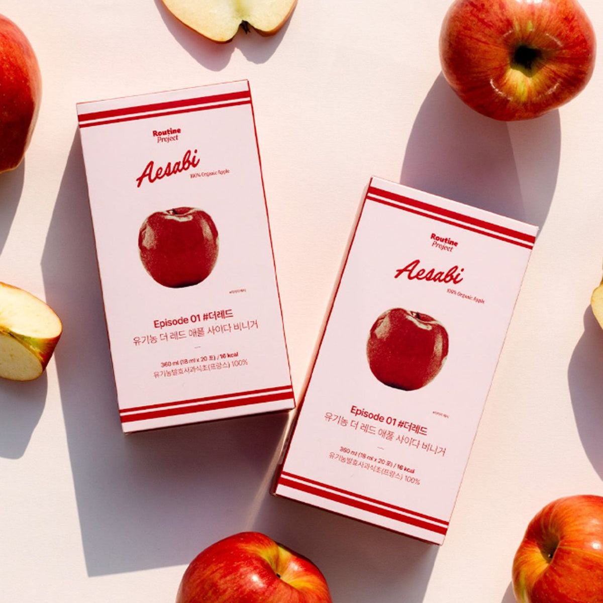 Routine Project The Red Apple Cider Vinegar (Organic Apple) 3 BOX