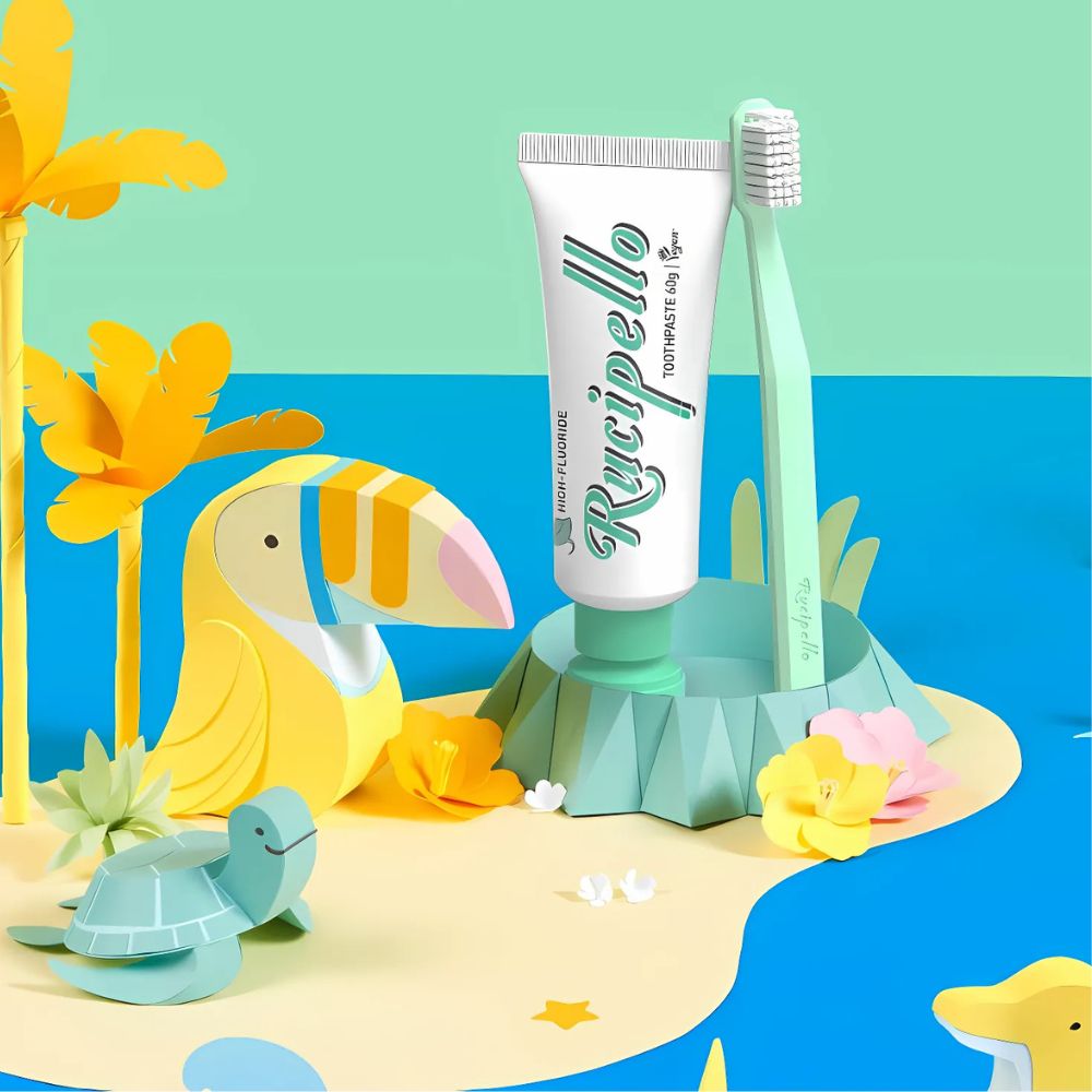 Rucipello Moomoo Kids Toothpaste 60g (Pack of 3)