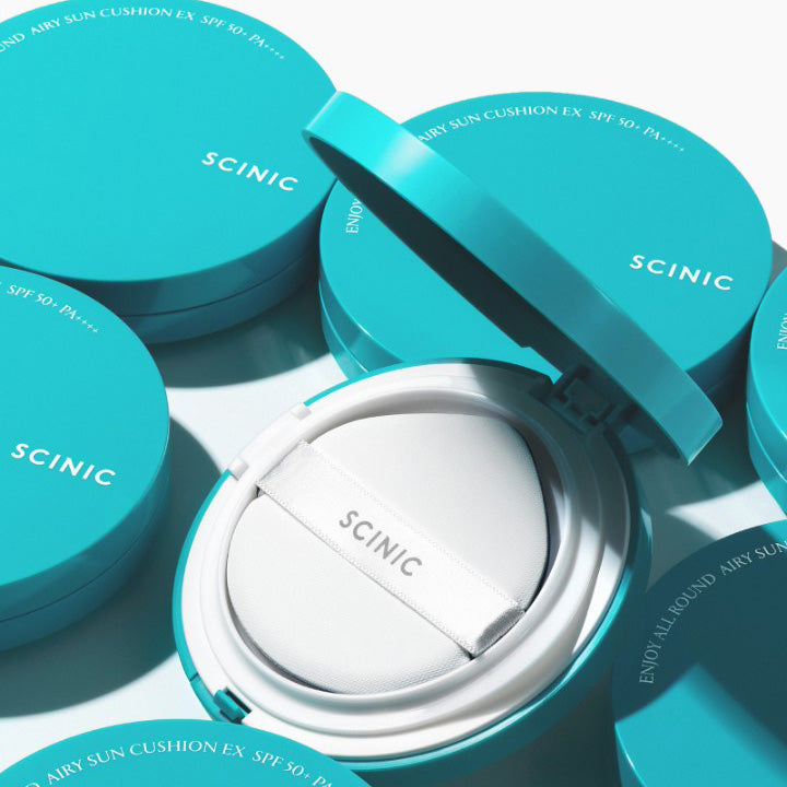 SCINIC Enjoy All Round Airy Sun Cushion EX SPF50+ PA++++ 25g