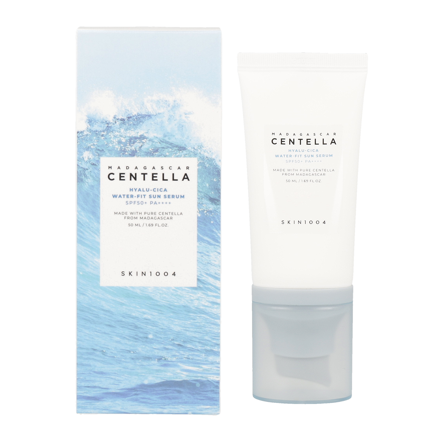 SKIN1004 Madagascar Centella Hyalu-Cica Water-FIT Sun Serum 50ml SPF50+ PA++++