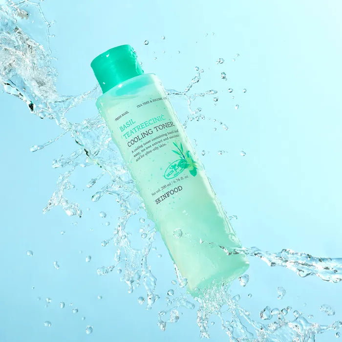 SKINFOOD Basil Tea Tree C-Nic Cooling Toner 200ml