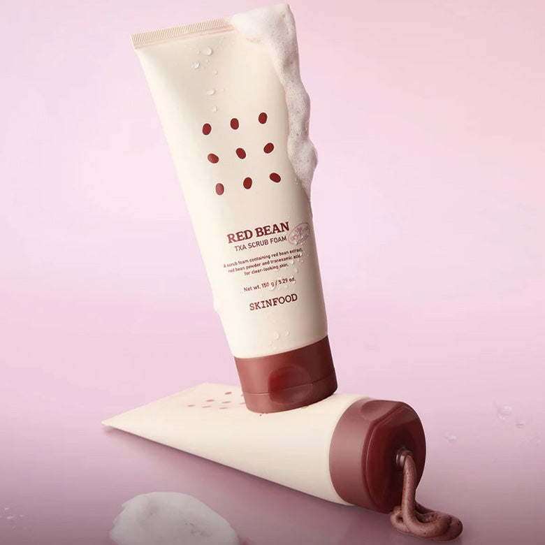 SKINFOOD Red Bean Tranexamic Acid Scrub Foam 150g