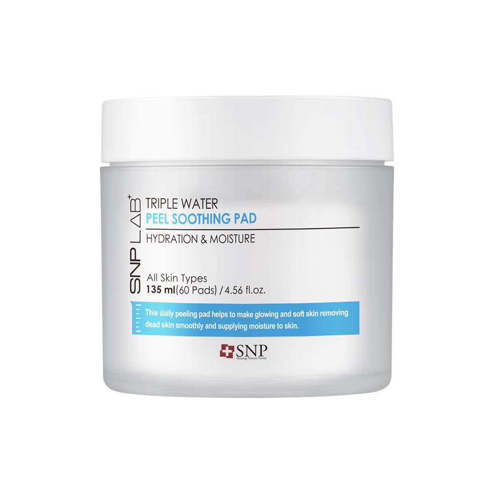 SNP Triple Water Peel Soothing Pad 135ml 60pads