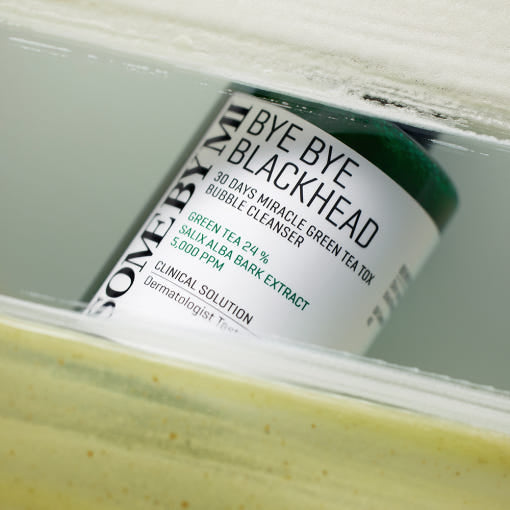 [Time Deal] SOME BY MI Bye Bye Blackhead 30 Days Miracle Green Tea Tox Bubble Cleanser 120g