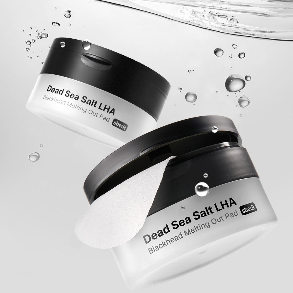 SUNGBOON EDITOR Dead Sea Salt LHA Black Melting Out Pad 65g 30ea