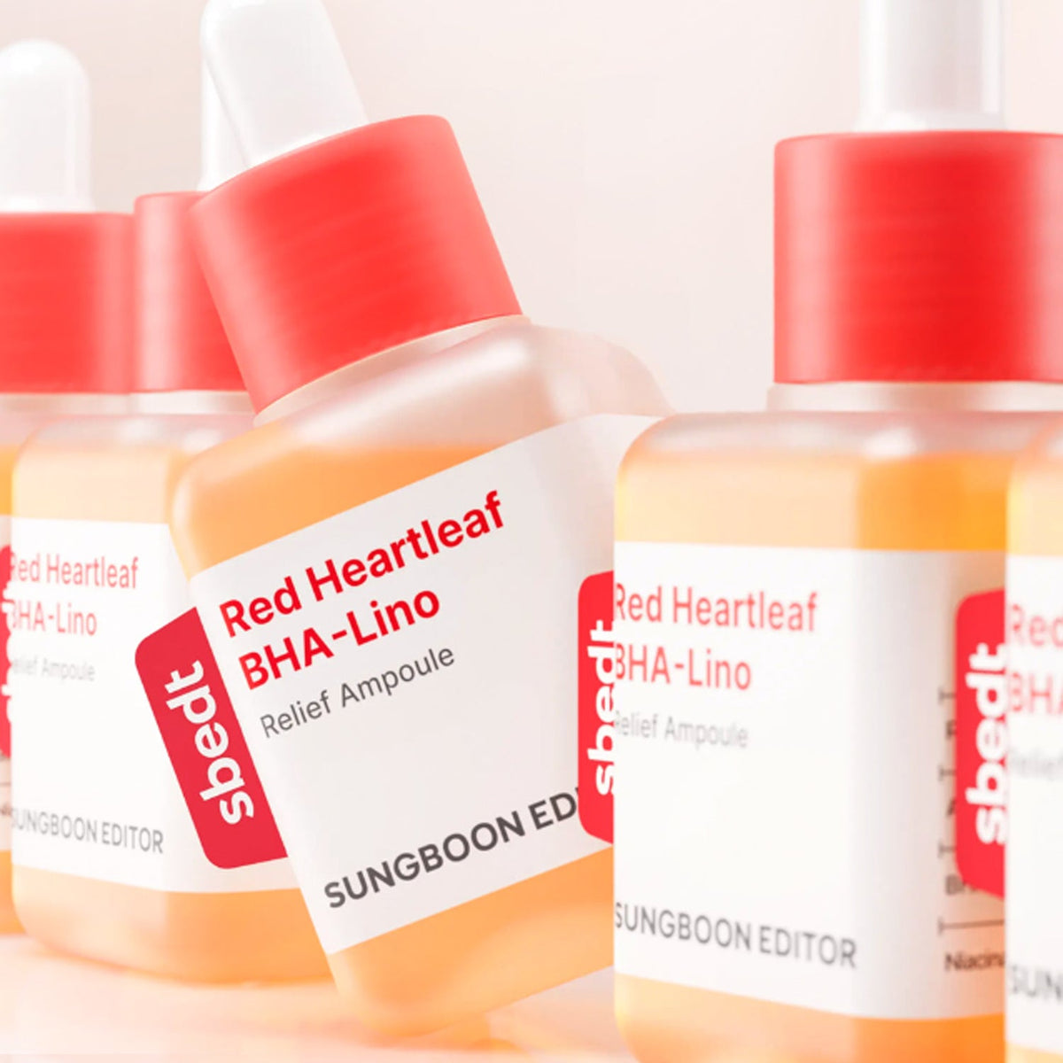 SUNGBOON EDITOR Red Heartleaf BHA-Lino Relief Ampoule 40ml