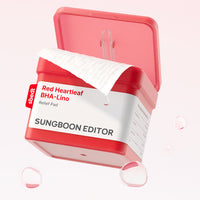 SUNGBOON EDITOR Red Houttuynia Cordata BHA L Reno Relief Pad 190ml 60ea