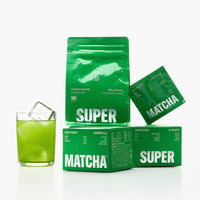SUPER MATCHA Pure Ceremony Organic Matcha Powder Pocket (2g x 10 Pockets)