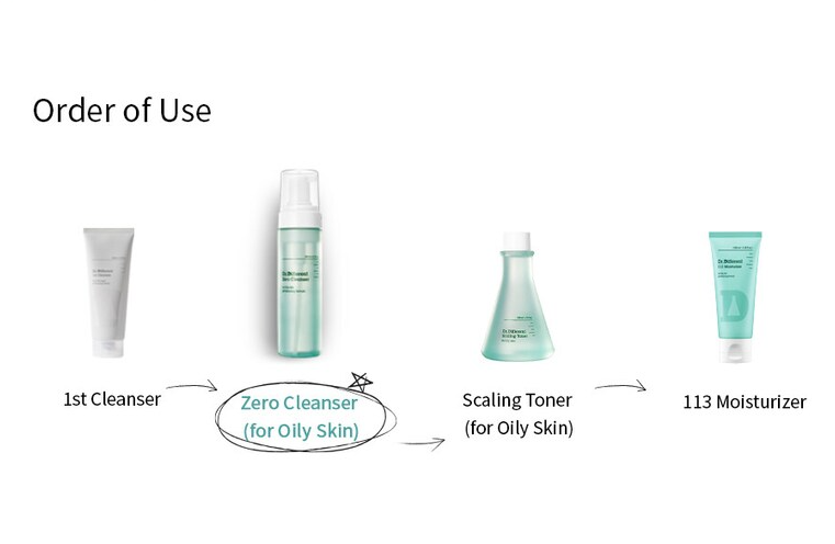 Dr.Different Zero Cleanser for Oily Skin 200ml