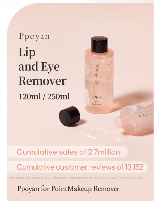 ETUDE PPOYAN Lip and Eye Remover 250ml