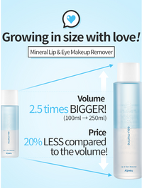 A'PIEU Mineral Lip & Eye Remover 100ml