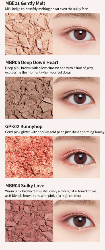 A'PIEU Full Shot Routine Eye Palette 7.2g #Stubborn Teddy