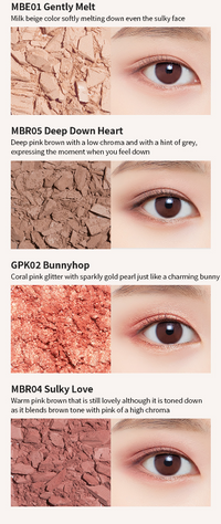 A'PIEU Full Shot Routine Eye Palette 7.2g #Stubborn Teddy