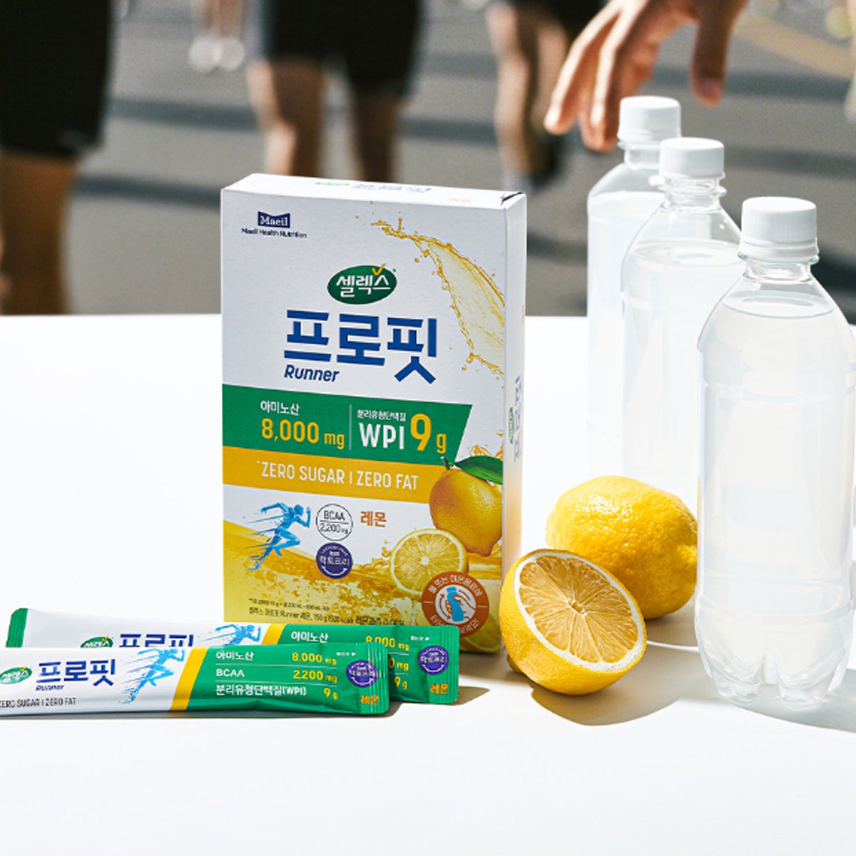 Selex Profit Runner Lemon Amino Acid Stick 1 Box (10 Servings)