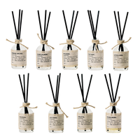 GRANHAND. Diffuser Set 150ml (9 Types) (Diffuser +  glass bottle + 5 reeds)