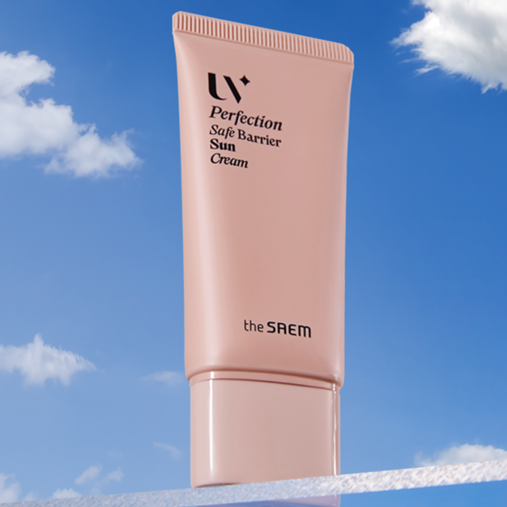 [Expiration imminen] THE SAEM UV Perfection Safe Barrier Sun Cream SPF50+ PA++++50ml + 50ml Set