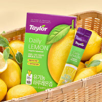 Taylor Daily Lemon Organic Squeezed 20ml*30sticks (3 boxes)