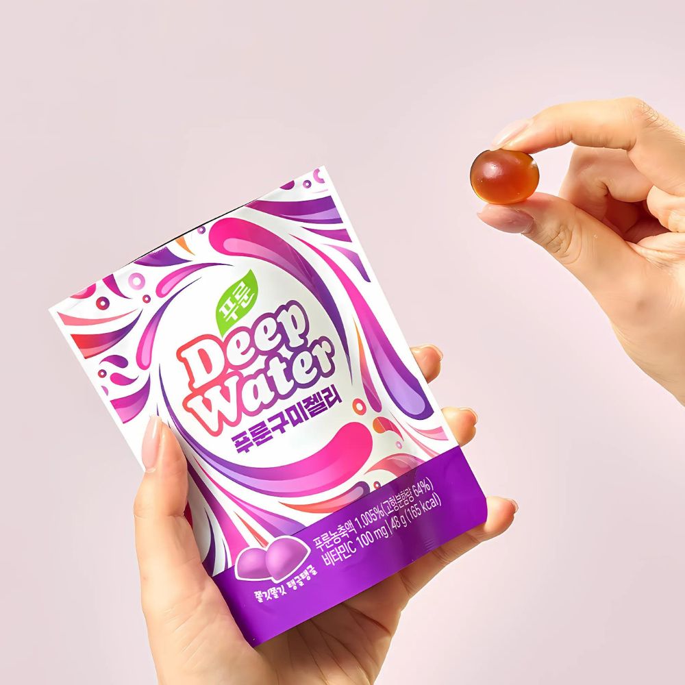 Taylor Deep Water Prune Gummy Jelly 48g * 10 pack