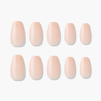 MUZMAK Nail Tips 36pcs #Toe Shoes(Coffin)