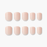 MUZMAK Nail Tips 36pcs #Toe Shoes(Short Square)