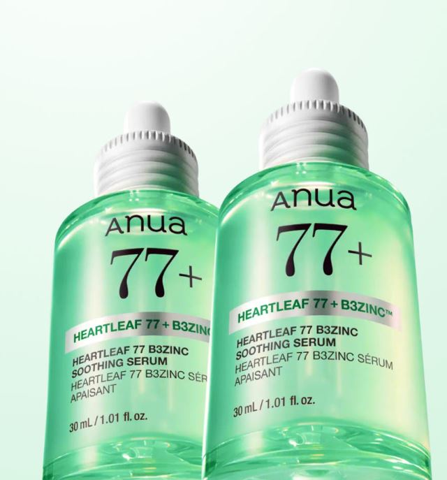 Anua Houttuynia Cordata 77 B3 Zinc Trouble Serum 30ml, 2 Pieces