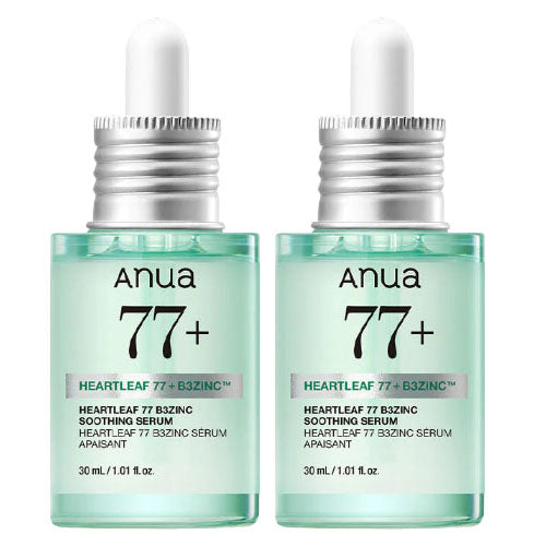 Anua Houttuynia Cordata 77 B3 Zinc Trouble Serum 30ml, 2 Pieces