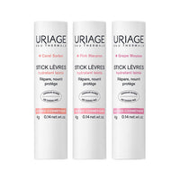 URIAGE Stick Lèvres Coloré Tinted Lip Balm 4g 3 colors