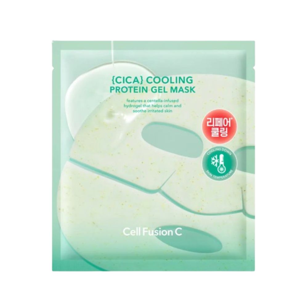Cell Fusion C Cica Cooling  Gel Mask 1+1 (5 Sheets)