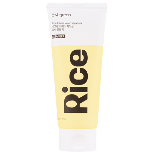 VEGREEN Rice Facial Wash Cleanser 150ml