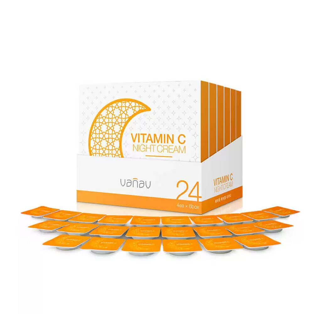 VANAV Vitamin C Night Cream 24-Day Kit 4ea *6ea