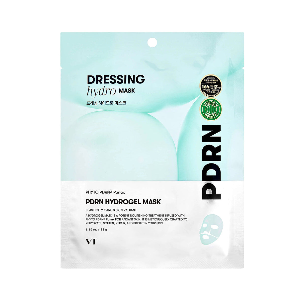 VT COSMETICS PDRN Hydrogel Mask 33g 1ea