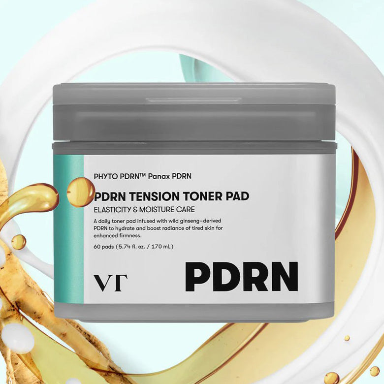 VT COSMETICS PDRN Tension Toner Pads 170ml 60ea
