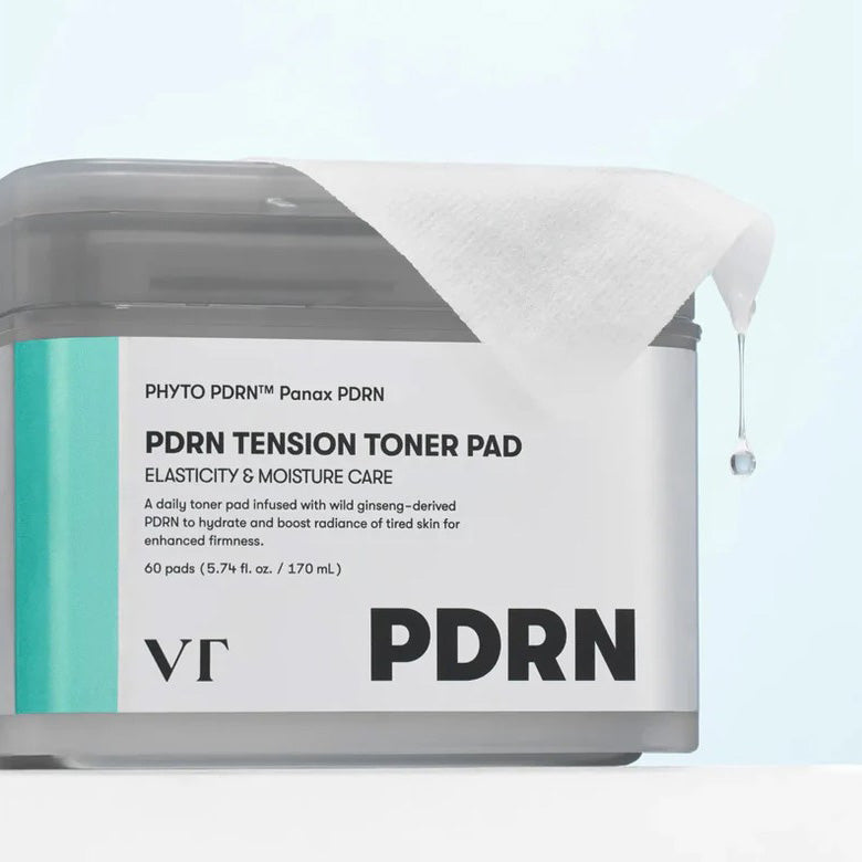 VT COSMETICS PDRN Tension Toner Pads 170ml 60ea