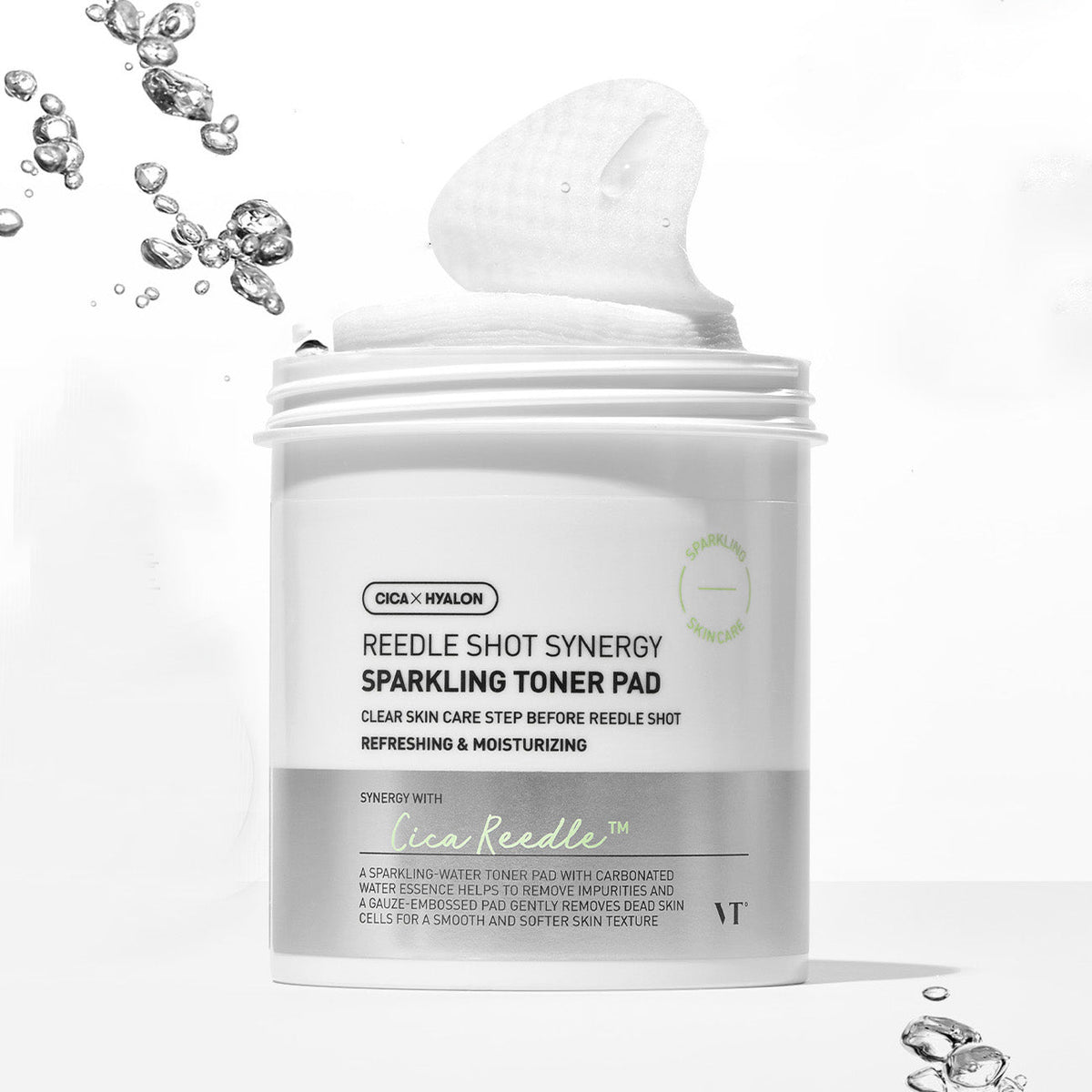 VT COSMETICS Reedle Shot Synergy Sparkling Toner Pad 200ml 80ea