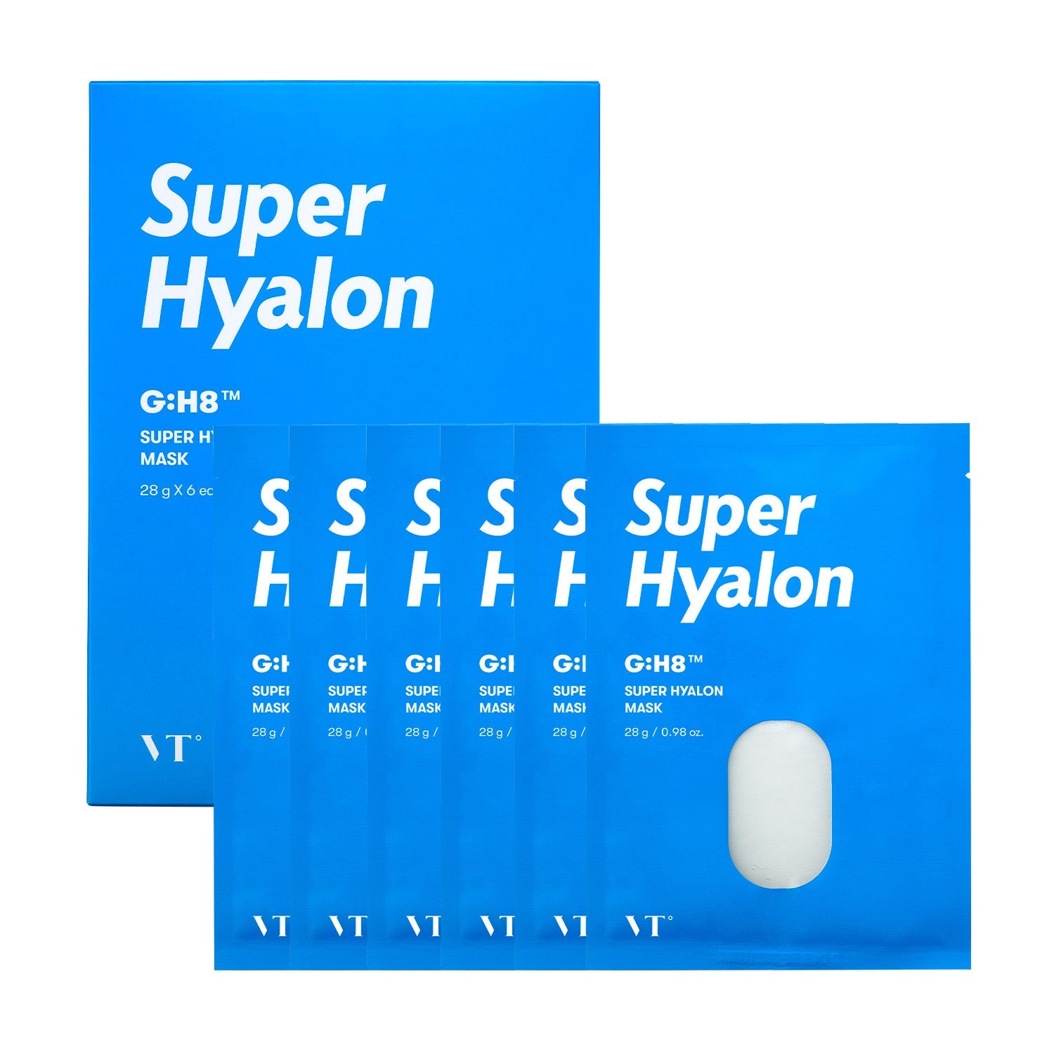 VT COSMETICS Super Hyaluron Mask 28g 6ea