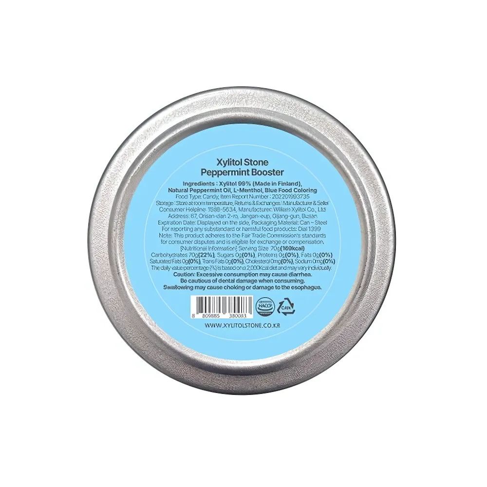 XYLITOL STONE Peppermint Booster 70g