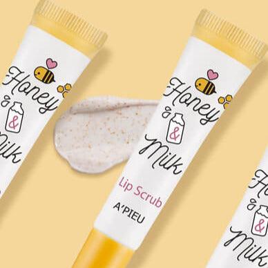 [Expiration imminen] A'PIEU Honey & Milk Lip Scrub 8ml