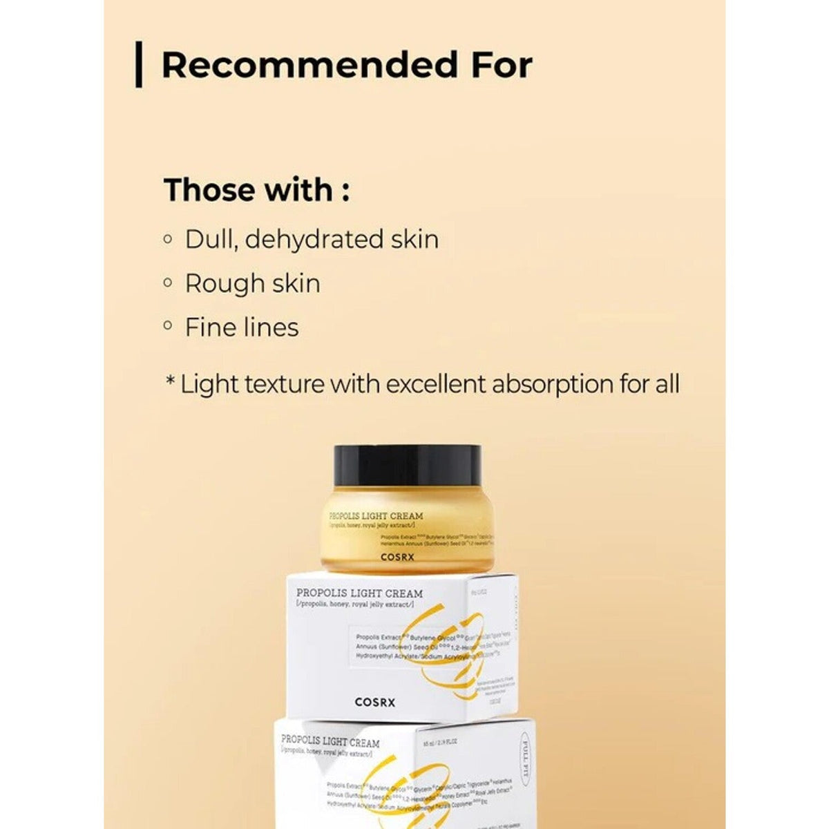 COSRX Full Fit Propolis Light Cream 65ml
