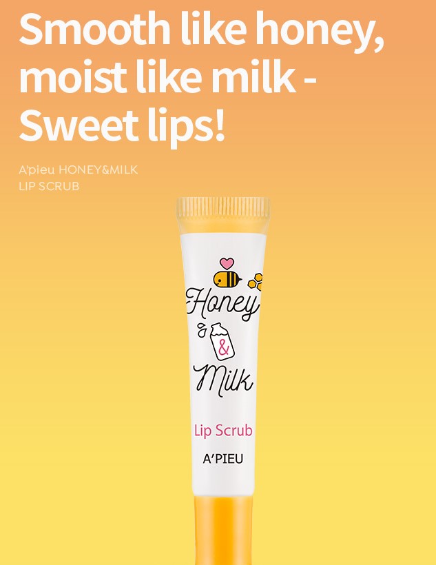[Expiration imminen] A'PIEU Honey & Milk Lip Scrub 8ml