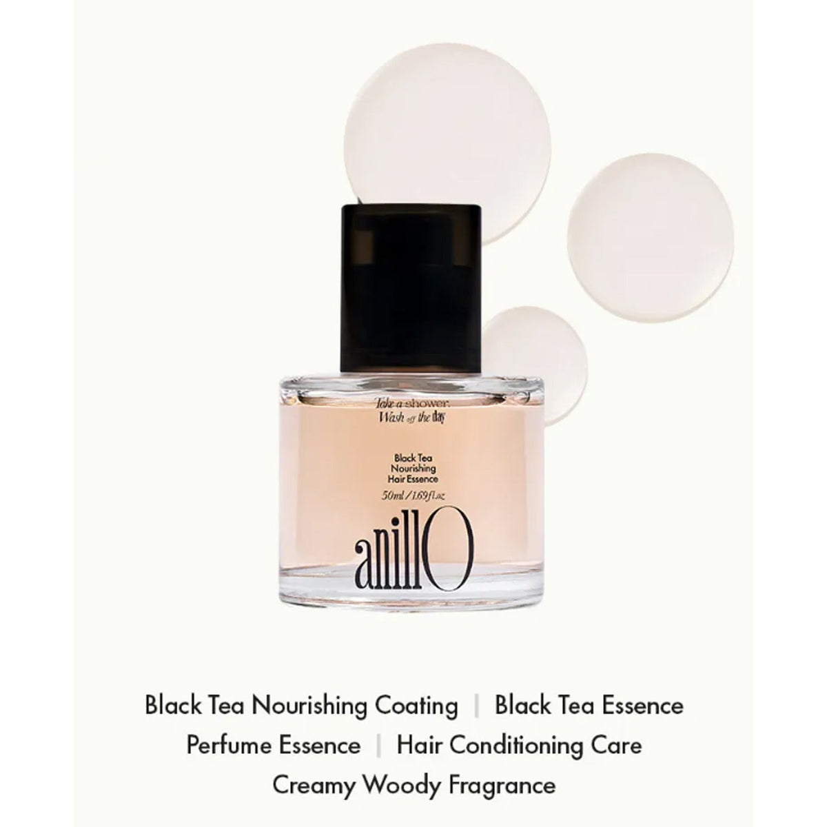 anillO Black Tea Nourishing Hair Essence 50ml